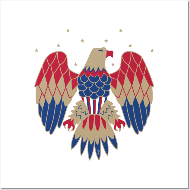 Royal Mantle | American Eagle Wall Art by Royal Mantle
